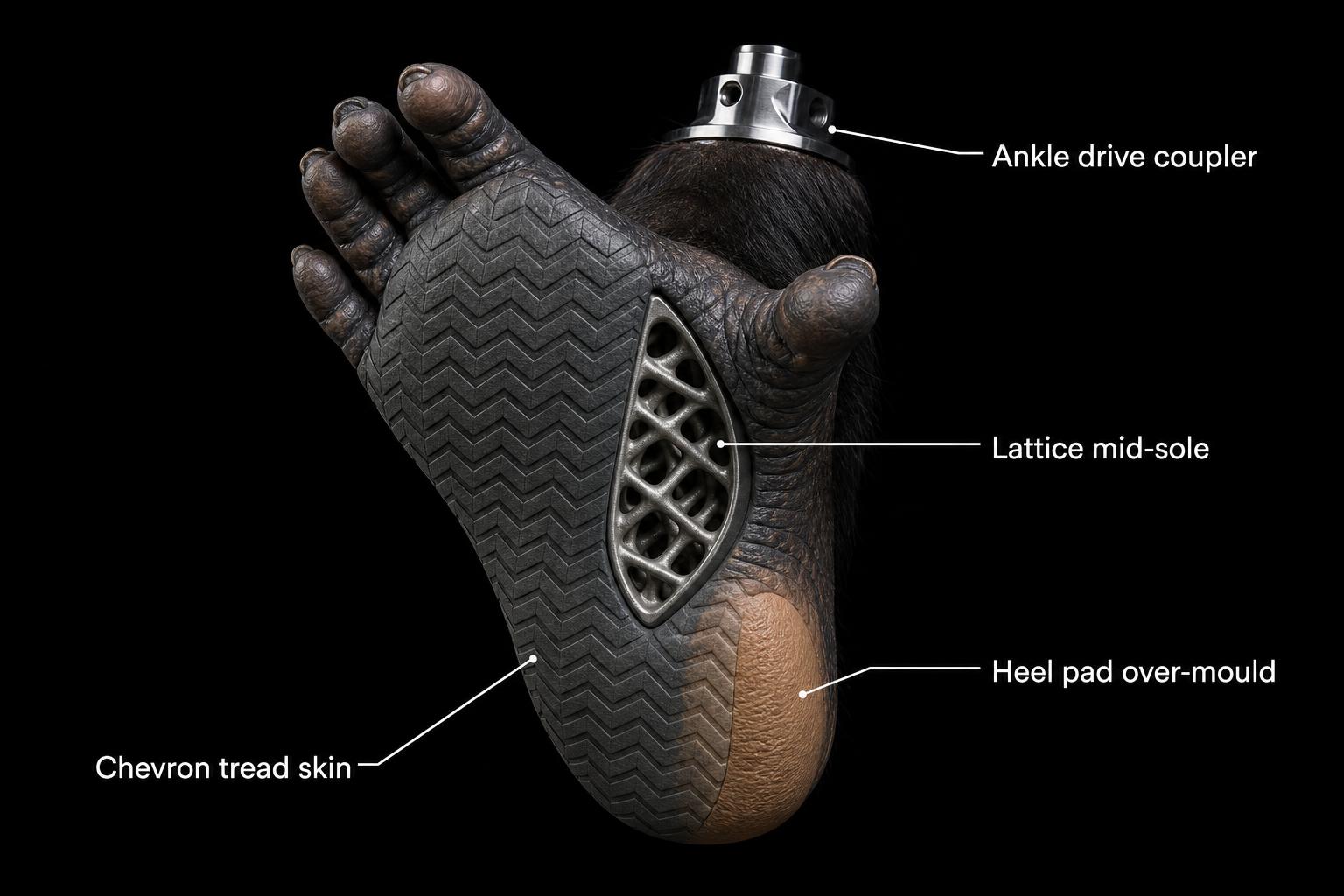 Silicone tread